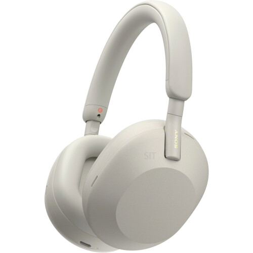 Sony WH-1000XM5 - Draadloze koptelefoon - Noise Cancelling - Wit Zilver