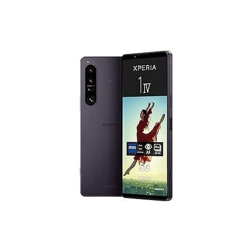 Sony Xperia 1 IV - 5G smartphone - 6,5 inch 4K HDR 120 Hz OLED-display triple camera optische zoom (Zeiss T*) lila