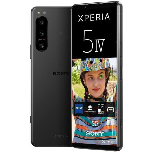 Sony Xperia 5 IV - Smartphone 5G - 6,1 inch OLED 4K HDR 120 Hz - Zwart