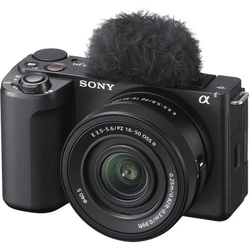Sony ZV-E10 II - Vlogcamera - 4K 60fps met 16-50mm f/3.5-5.6 PZ OSS II - Zwart