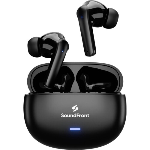 Soundfront Ultimate - Draadloze Oordopjes - 26dB ANC - Zwart