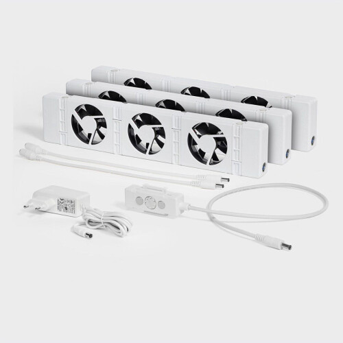 SpeedComfort Radiator Ventilator Trio set - Sneller warm & meer comfort - Fluisterstil