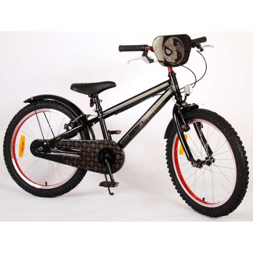 Spider-Man - Kinderfiets - 20 inch - 2 Handremmen - Mat Zwart