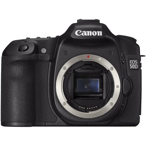 Spiegelreflex - Canon EOS 50D Zwart + Lens Canon Zoom EF-S 18-55mm f/3.5-5.6 IS Tweedehands