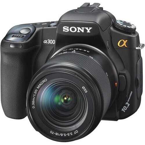 Spiegelreflexcamera Alpha DSLR-A300 - Zwart + Sony DT 27-105mm f/3.5-5.6 Macro f/3.5-5.6 Tweedehands