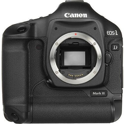 Spiegelreflexcamera Canon EOS-1D Mark III Alleen Body - Zwart Tweedehands