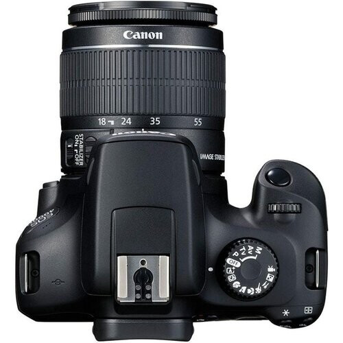 Spiegelreflexcamera Canon EOS 4000D - Zwart + Lens Canon 8-55mm f/3.5-5.6 Tweedehands