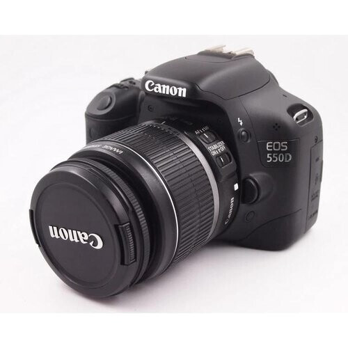 Spiegelreflexcamera EOS 550D - Zwart + Canon EF-S 18-55mm f/3.5-5.6 IS II f/3.5-5.6 Tweedehands
