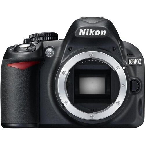 Spiegelreflexcamera D3100 - Zwart + Nikon AF-S Nikkor DX 55-200mm f/4-5.6G ED f/4-5.6 Tweedehands