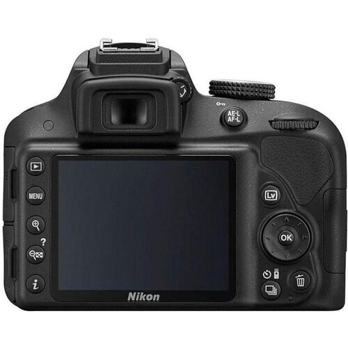 Spiegelreflexcamera D3300 - Zwart + Nikon Nikon AF-P DX 18-55mm f/3.5-5.6G VR f/3.5-5.6G Tweedehands