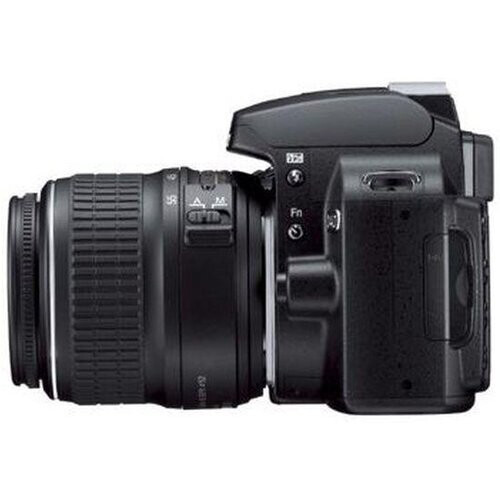 Spiegelreflexcamera D40 - Zwart + Nikon AF-S DX Nikkor 18-55mm f/3.5-5.6G ED f/3.5-5.6 Tweedehands