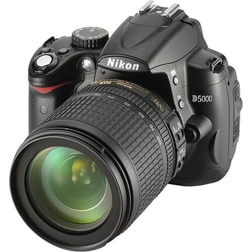 Spiegelreflexcamera D5000 - Zwart + Nikon AF-S DX Nikkor 18-105mm f/3.5-5.6G ED VR f/3.5-5.6 Tweedehands