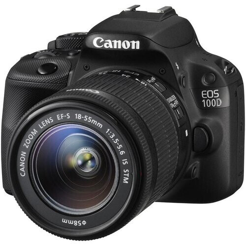 Spiegelreflexcamera EOS 100D - Zwart + Canon 18-55mm f/3.5-5.6 III f/3.5-5.6 Tweedehands