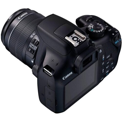 Spiegelreflexcamera EOS 1300D - Zwart + Canon EF-S 18-55mm f/3.5-5.6 IS III f/3.5-5.6 Tweedehands