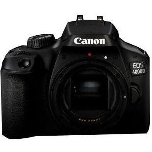 Spiegelreflexcamera EOS 4000D - Zwart + Canon EF-S 18-55mm f/3.5-5.6 IS STM f/3.5-5.6 Tweedehands