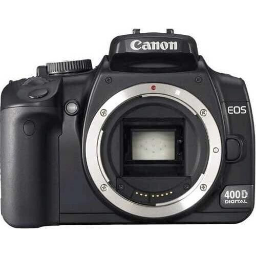 Spiegelreflexcamera EOS 400D - Zwart + Sigma 18-50mm f/3.5-5.6 DC f/3.5-5.6 Tweedehands