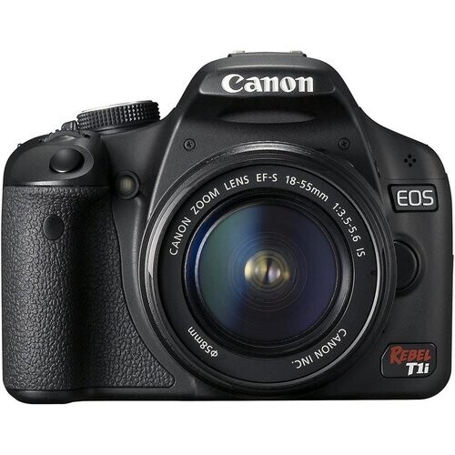 Spiegelreflexcamera EOS Rebel T1I - Zwart + Canon 0 0 Tweedehands
