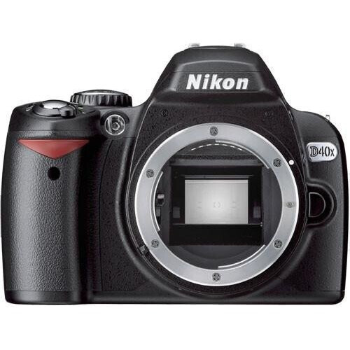 Spiegelreflexcamera D40X - Zwart + Nikon AF-S DX Zoom Nikkor 18-55 mm f/3.5-5.6G ED II f/3.5-5.6GII Tweedehands