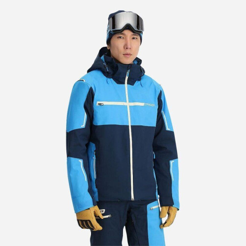 Spyder Titan - Skijas Heren - Waterdicht 30.000 mmH₂O - XL - Blauw