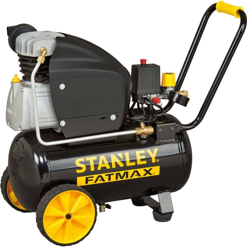 Stanley 251/10/24S FMXCM0062E - Luchtcompressor 10Bar - 24L - 240L/min - Zwart
