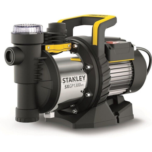 Stanley Zelfaanzuigende pomp - Tuinpomp 1300 W 4500 l/h IPX4 waterdicht roestvrij staal Tweedehands