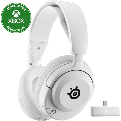 SteelSeries Arctis Nova 5X Wireless - Draadloze Gaming Headset - 100+ audiopresets - 60 uur accuduur - Wit Tweedehands