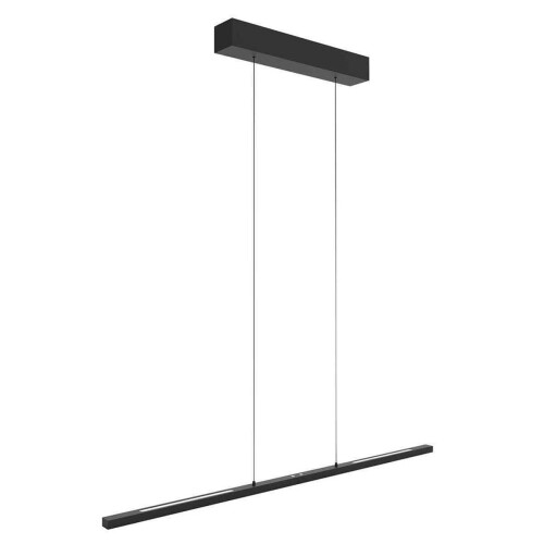 Steinhauer Bande LED Hanglamp– Zwart Metaal – Designlamp met Boven- en Onderlicht – Verstelbaar –