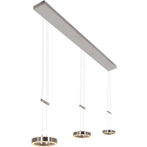 Steinhauer - hanglamp - Piola - staal - acryl metaal - design lamp - LED - 3501ST