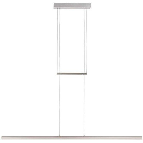 Steinhauer Profilo 3317ST - Hanglamp - Hoogte instelbaar 110-170cm - Zilver