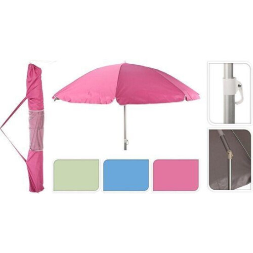 Strandparasol 200 cm - Assorti kleuren - Random variant