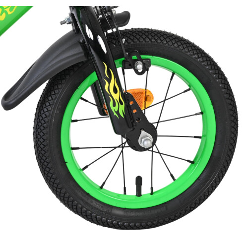 Volare Strike - Kinderfiets - 14 inch - Twee handremmen - Groen