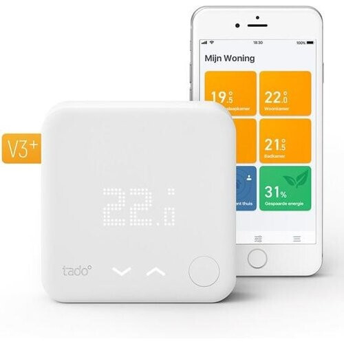 Tado Smart Thermostat Starter Kit V3+ Bakplaat Tweedehands