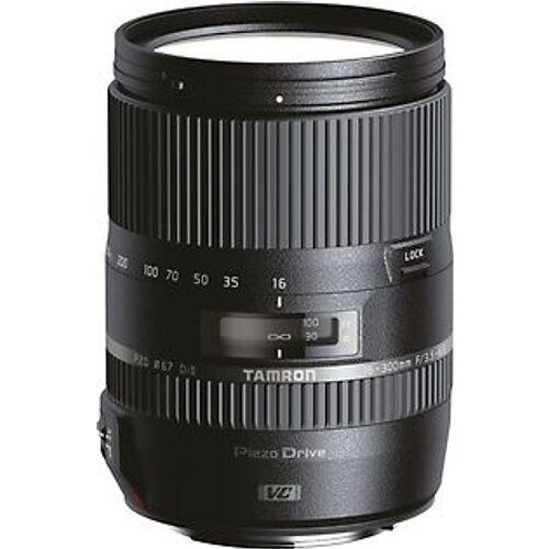 Tamron 16-300 mm F3.5-6.3 Di PZD VC II Macro 67 mm filter (geschikt voor Canon EF) zwart Tweedehands