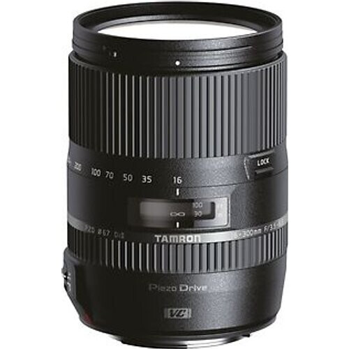Tamron 16-300 mm F3.5-6.3 Di PZD VC II Macro 67 mm filter (geschikt voor Nikon F) zwart Tweedehands