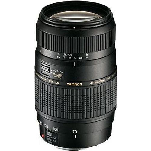 Tamron AF 70-300 mm F4.0-5.6 Di LD Macro 1:2 62 mm filter (geschikt voor Canon EF) zwart Tweedehands