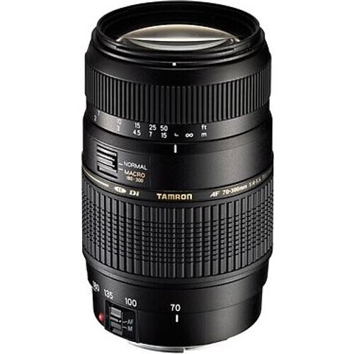 Tamron AF 70-300 mm F4.0-5.6 Di LD Macro 1:2 62 mm filter (geschikt voor Sony A-mount) zwart Tweedehands