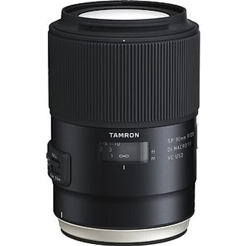 Tamron SP 90 mm F2.8 Di USD VC Macro 1:1 62 mm filter (geschikt voor Sony A-mount) zwart Tweedehands