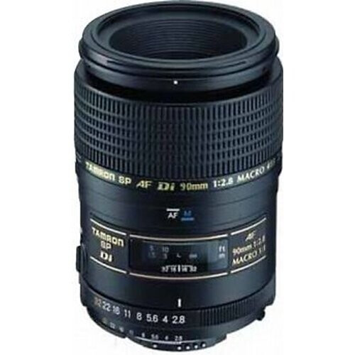 Tamron SP AF 90 mm F2.8 Di Macro 1:1 55 mm filter (geschikt voor Canon EF) zwart Tweedehands
