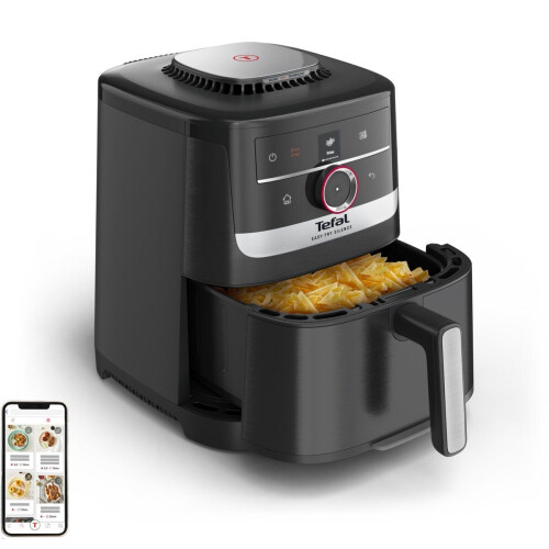Tefal Easy Fry Smart&Silence EY5728 - Airfryer XXL - 7L - 1500W - Stille Technologie - Voor Tot 6 Personen