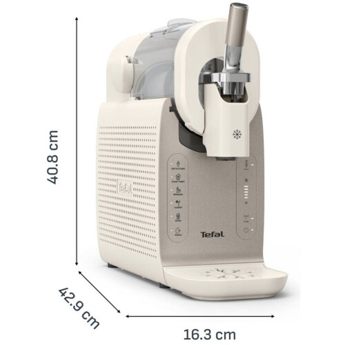 Tefal Freezi IG801A - Softijsmachine - 5 programma's - Kleur: Wit