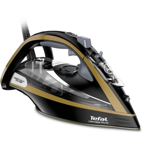 Tefal FV9865E0 - Stoomstrijkijzer - 3000 W 250 g/min stoomboost - Zwart/Goud Tweedehands