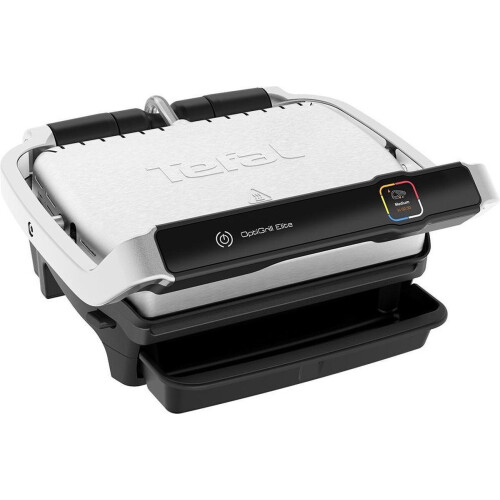 Tefal OptiGrill Elite XL YY4590FB - Grill 2200W - Voor 8 personen - Zwart/Zilver Tweedehands