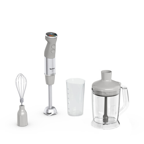 Tefal Quickchef+ HB67MB - Staafmixer - 5-in-1 XL - 1000W - Zwart/RVS