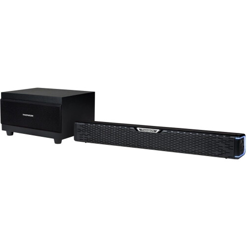 Thomson SB60BTS - Soundbar - 2.1 kanaals - 60W RMS - Bluetooth 5.0 - Zwart Tweedehands