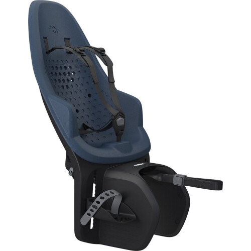 Thule Yepp 2 maxi - Fietszitje - Veiligheidsgesp en verstelbare voetsteunen - Majolica blue