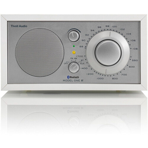 Tivoli Audio Model One BT - Tafelradio - FM/AM met Bluetooth - Wit/Zilver Tweedehands