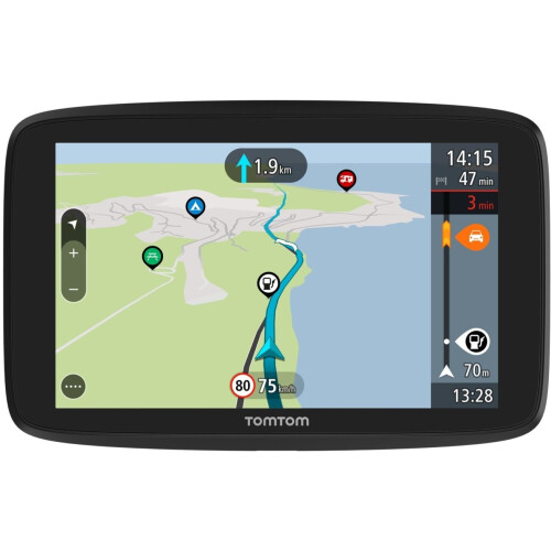 TomTom GO Camper Tour 6" - GPS-navigatiesysteem - Speciale routes voor campers - Europa Tweedehands