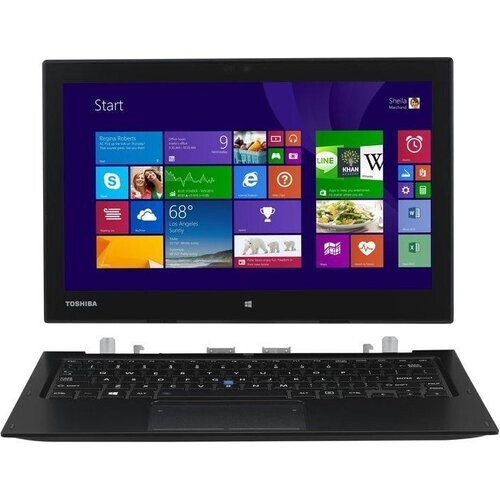 Toshiba Portégé Z20T 12" Core m5 1.1 GHz - SSD 256 GB - 8GB QWERTZ - Duits Tweedehands