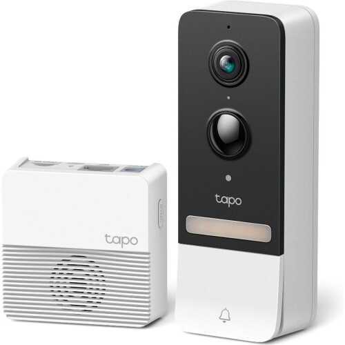 TP-Link Tapo D230S1 - Draadloze videodeurbel - 2K 5MP met hub - Batterij