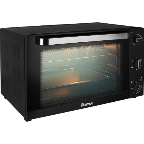 Tristar OV-3640 Convectieoven XXL – Vrijstaande Oven 60 liter – Heteluchtoven 2000 Watt - Zwart Tweedehands